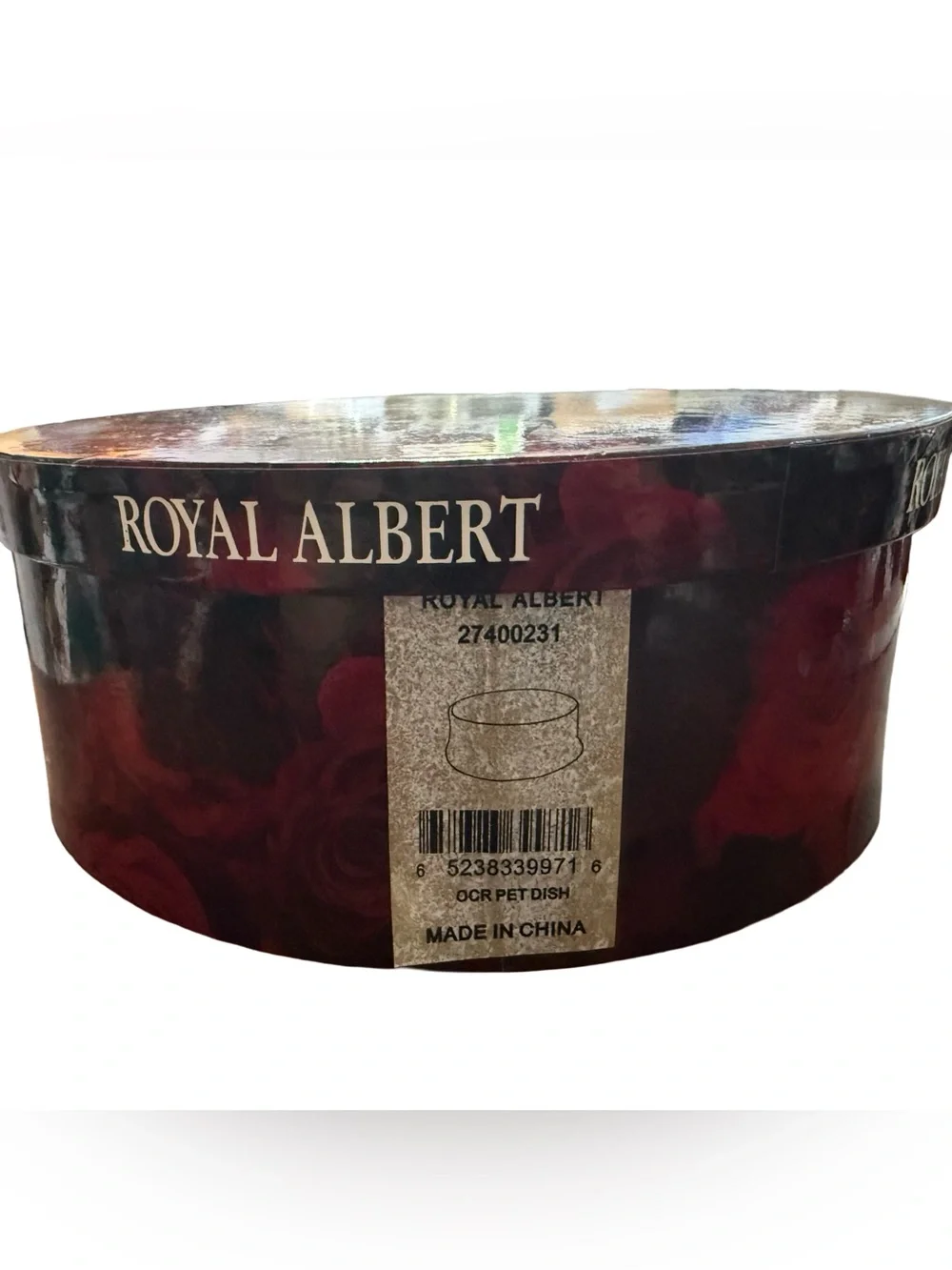 Royal Albert Old Country Roses Fine China Pet Bowl NIB Cottagecore Grandmacore